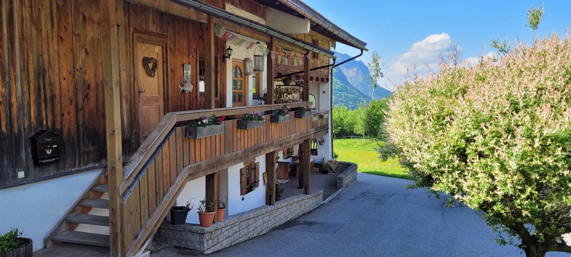 Apartment Bergblick Lohnerlehen Marktschellenberg Dış mekan fotoğraf
